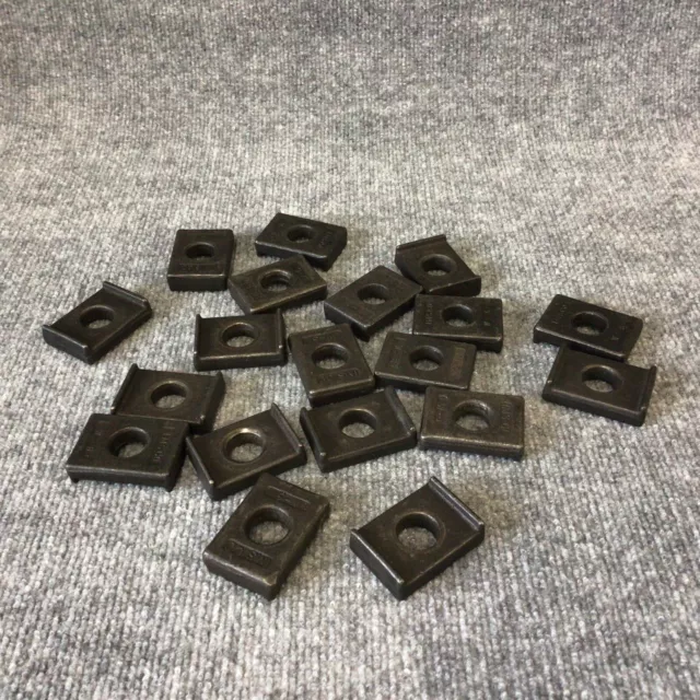 Lot Of 18 IMS Co. W-6 103836 Square Mold Clamp Washer For Open Toe Clamps Used