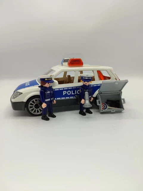 Playmobil – Voiture De Policiers Avec Gyrophare – 6920 – Pour Enfants 4 Ans+