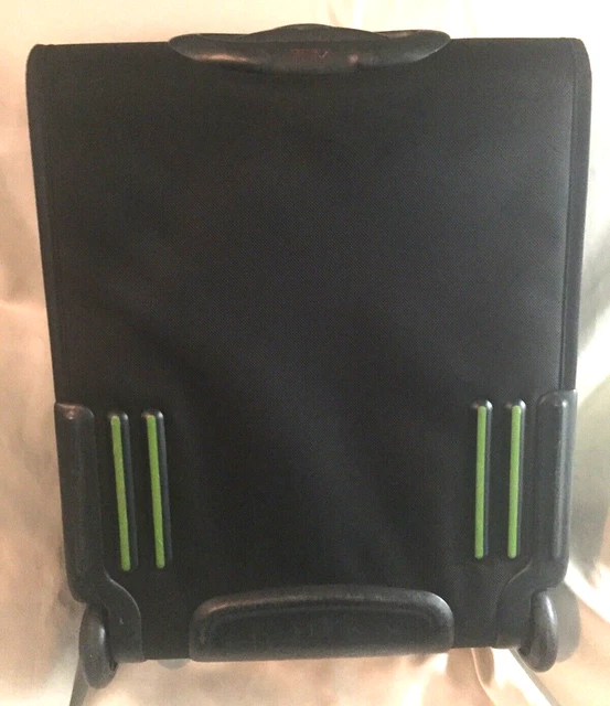 Tumi Alpha Continental 21" Carry-On 22021DH Black w/ Green Trim Luggage Suitcase 3