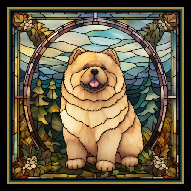 Chow Chow Dog Large Refrigerator Magnet