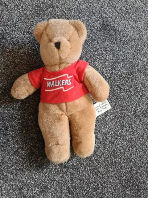 Walkers Crisps 50th Anniversary Limited Edition Teddy Bear Collectable