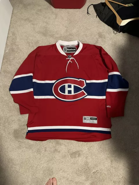 Montreal Canadians Home Jersey Size Large Reebok