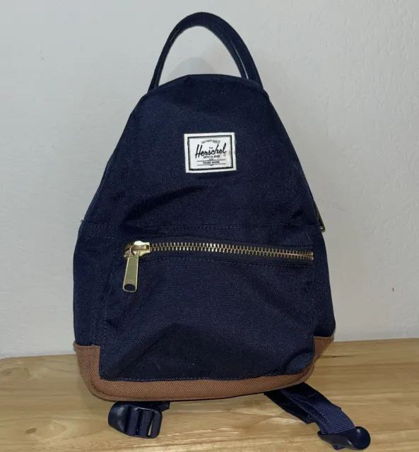 Herschel Supply Co. Nova Mini Backpack Peacoat/Saddle Men Women Kids