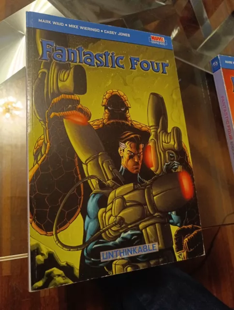 Fantastic Four Unthinkable + Fantastic Four Authoriative Action Rar 2