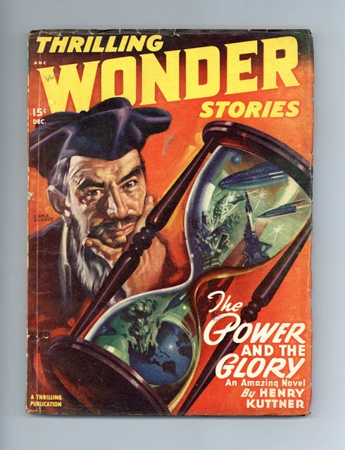 Thrilling Wonder Stories Pulp Dec 1947 Vol. 31 #2 VG