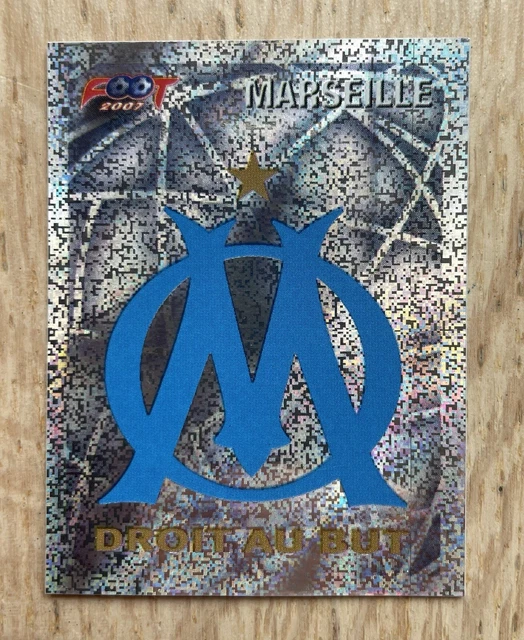 Vignette Panini Ligue 1 2007 N°189 - Écusson Olympique Marseille, Originale Et Non Collée