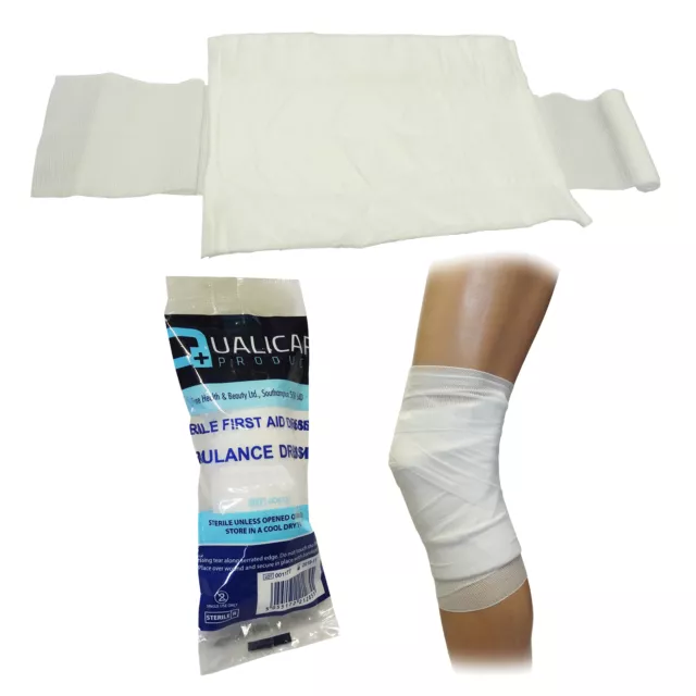 Emergency Ambulance Sterile First Aid Serious Trauma Wound Bandage Dressings