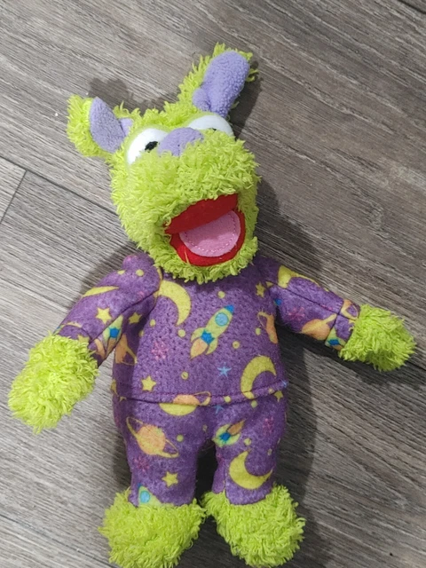 Jim Henson's Pajanimals Apollo Green Plush Stuffed Animal Sprout Muppet 2012