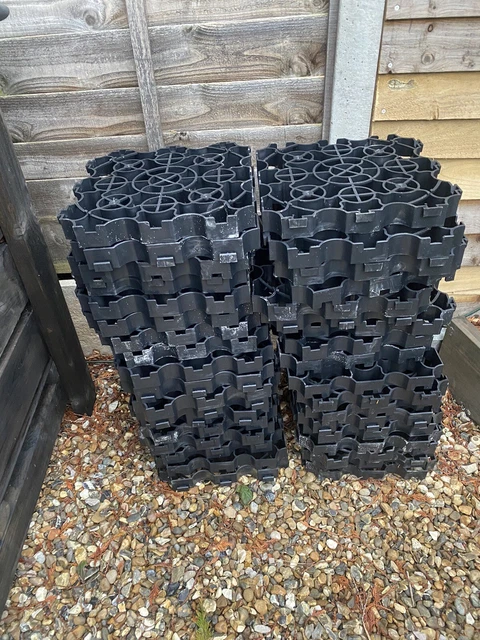 X-Grid Black 36 Gravel Grid Driveway Ground Reinforcement Grid Eco-Friendly
