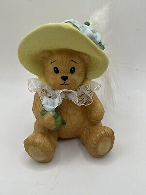 Lucy & Me Lucy Rigg Enesco “Karen” Bear Bonnet With Feather