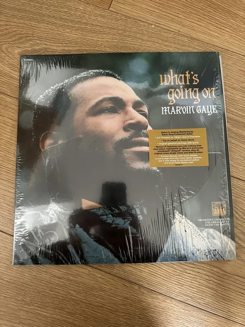 MARVIN GAYE - What's Going On, 50th Ann 2LP US Version Kevin Gray £42. ...