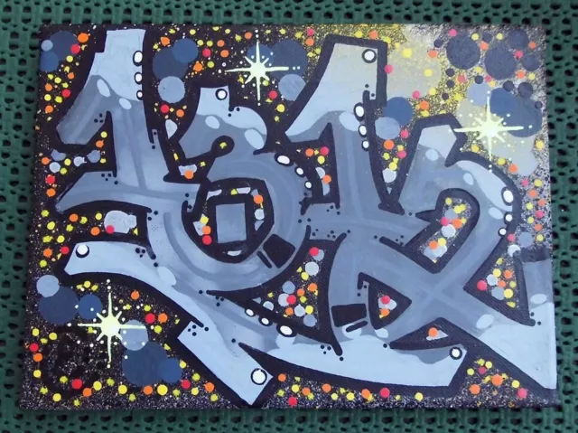 Graffiti Bild auf Leinwand "1312" Elv*sOne ATAB Dortmund Ruhrpott Canvas 