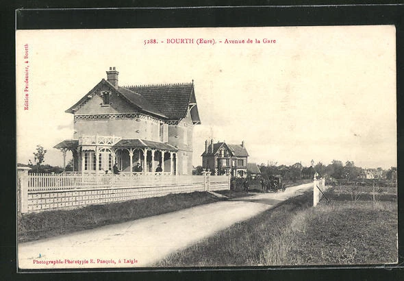 CPA Bourth, Avenue de la Gare