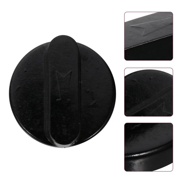 Interruttore Forna Bruciatori Griglia Bbq Griglia Stufe a Gas Manopole Cucina Plastica Nera