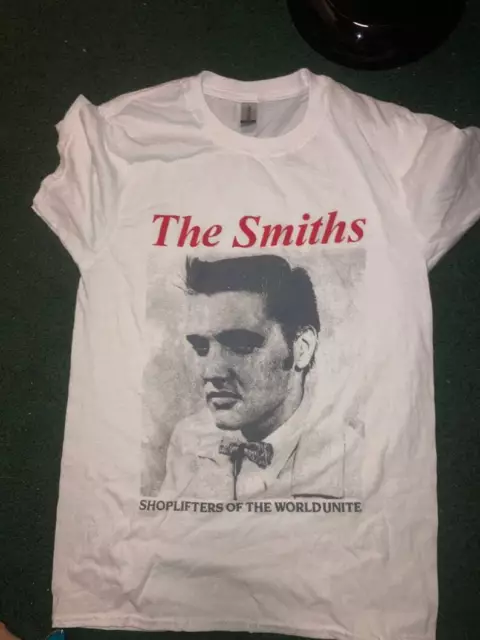 The Smiths Shoplifters of the World unite tee Morrissey 1980s Shirt