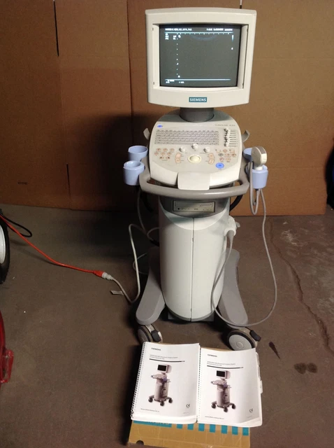 SIEMENS SONOLINE G20 Diagnostic Ultrasound System 08648847 w/Scan Gun WORKING