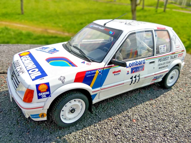 DECAL 1/18 PEUGEOT 309 GTI COLIN MCRAE NATIONAL RALLY 1988 (04 DECAL 1/18 PEUGEOT 309 GTI COLIN MCRAE NATIONAL RALLY 1988 (04