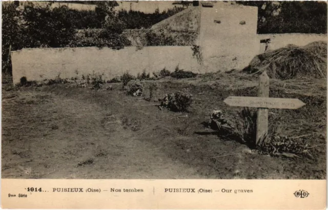 CPA Puisieux Nos tombes (1269485)