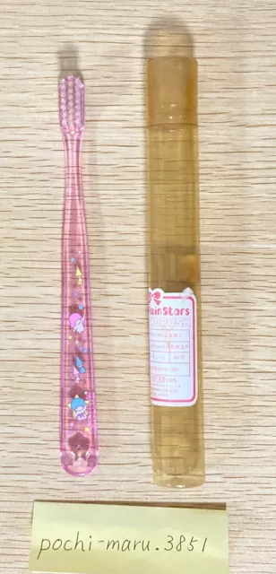 Vintage Sanrio 1976 Little Twin Stars Toothbrush Rare Kawaii Japan FedEx