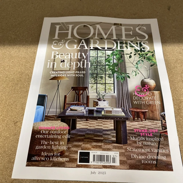 HOMES & GARDENS magazine July 2025 Creating Light-filled interiors with ...