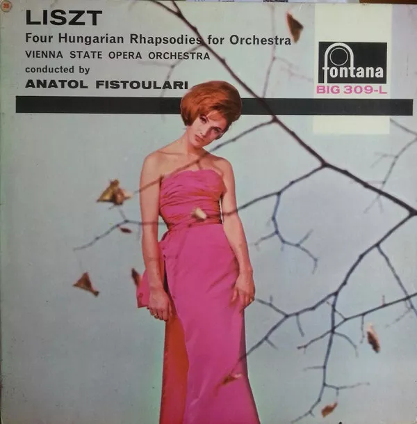 Franz Liszt - Four Hungarian Rhapsodies - Used Vinyl Record - K6806z