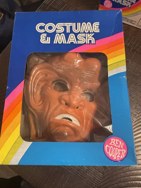 Vintage Mib Ben Cooper Ferengi Costume And Mask Star Trek Ng 1982
