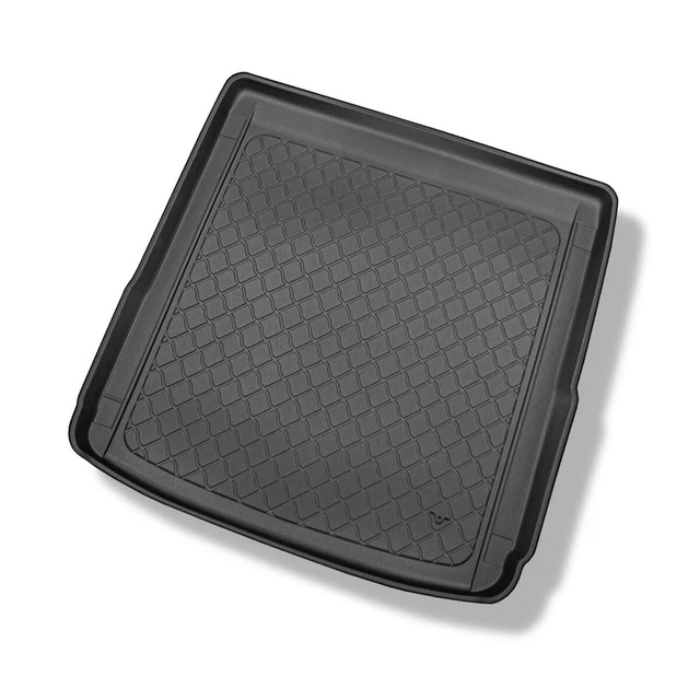 Tapis De Coffre Pour Audi Q7 4M (2015-2025) - Caoutchouc TPE Noir - Protection étanche Et Antidérapante - Sur Mesure