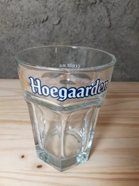 Verre Hoegaarden 50Cl Neuf + 2 Sous Bocks Offerts