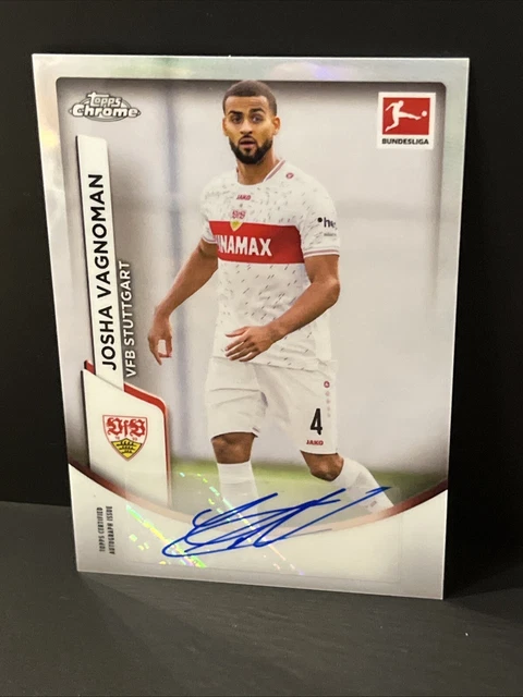 Atakan Karazor Stuttgart 60 ans de Bundesliga réfracteur football carte