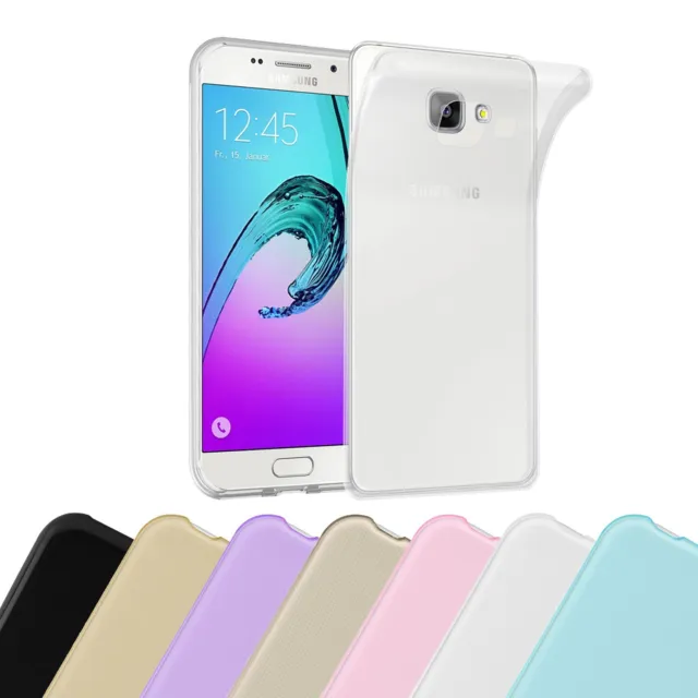 Coque pour Samsung Galaxy A3 2016 Etui Protection Housse TPU Silicone Cover