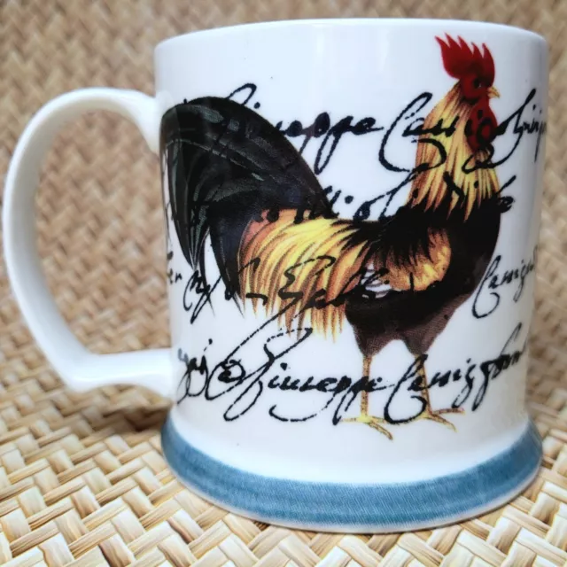 ROOSTER Porcelain Mug 300ml DUET by Dan Samuels