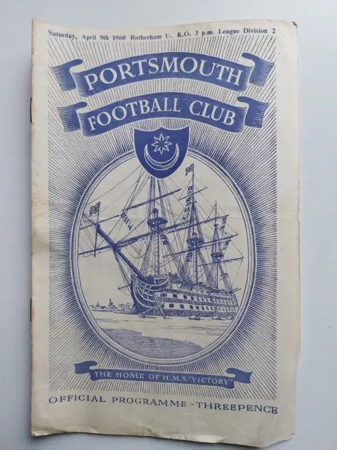 Portsmouth V. Rotherham - 9.4.60