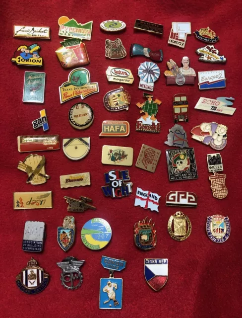 Assorted Collectable Pin Badges - Free Postage - Sold Individually