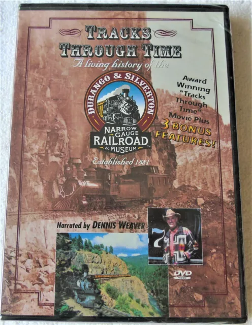 Tracks Through Time - Durango Silverton Railroad DVD Trains Steam New