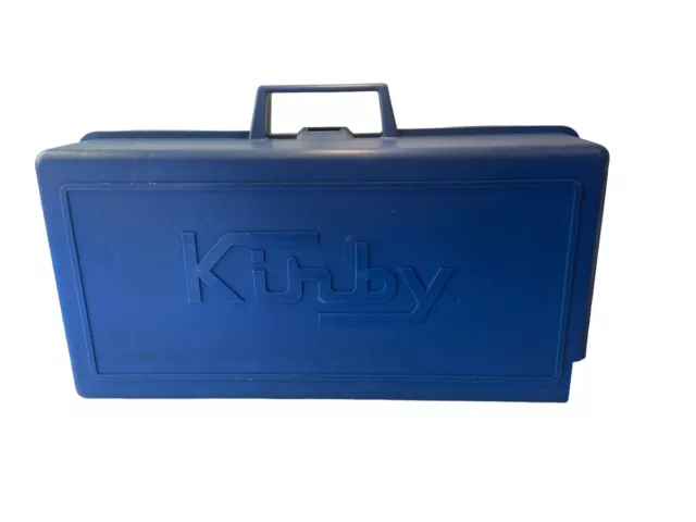 Kirby Attachments  Case Vacuum Cleaner Vintage Dark Blue See Not Complete