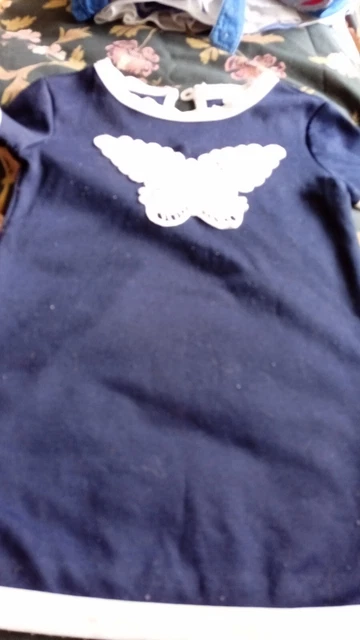 used baby girls clothes bundle 9-12 months 2 dresses and 2 pinafores