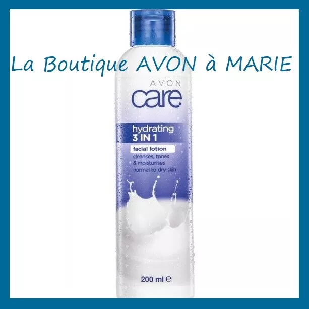 NETTOYANT VISAGE 3 en 1 Tonifiant AVON CARE: ALOE & GINGEMBRE