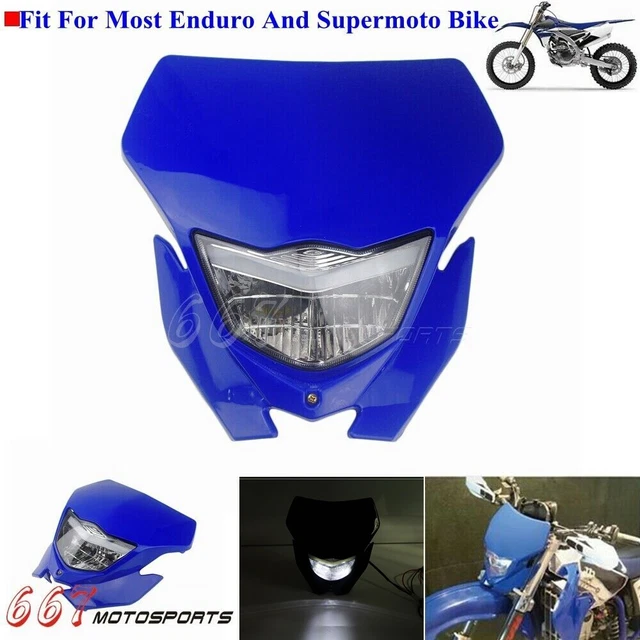 Enduro Dirt Bike Headlight For Yamaha  YZ TTR WR250 400 426 450 225 230 125 110