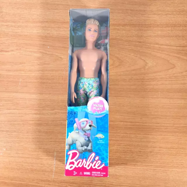 Ken Beach Doll Barbie Water Play Mattel DWJ99 DGT83 2016 New In Box
