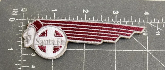 Santa Fe Railway Indian Logo Patch Badge Atchison Topeka And & Railroad Train SF