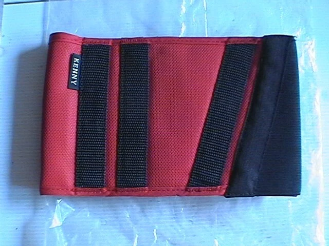 KENNY Red/Black Kids Motocross MX Grasstrack Body Kidney Belt Off Road Youth