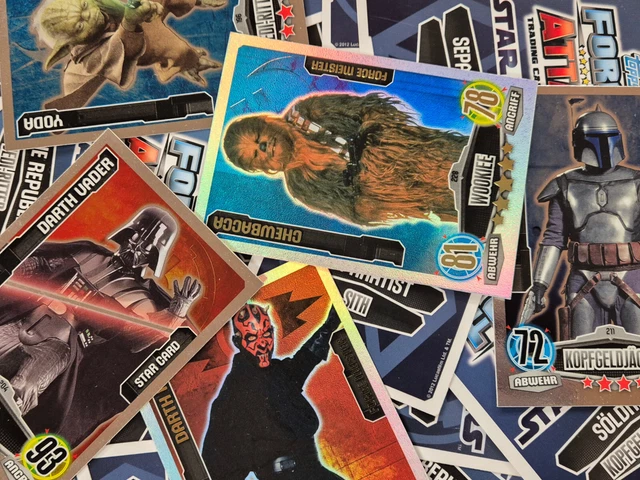 Star Wars Force Attax Karte 183 R2-D2 & C-3PO - Sammelkarte Foce Meister