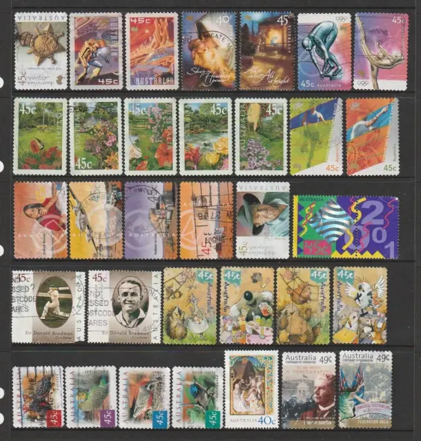 Assorted Used Stamps from 2000 and 2001.  Well worth a look .