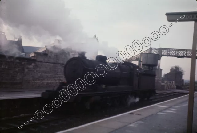 4 x 35mm ORIGINAL EKTACHROME SLIDES OF GCR CLASS 04 & LNER B1 AT WORKSOP IN 1965