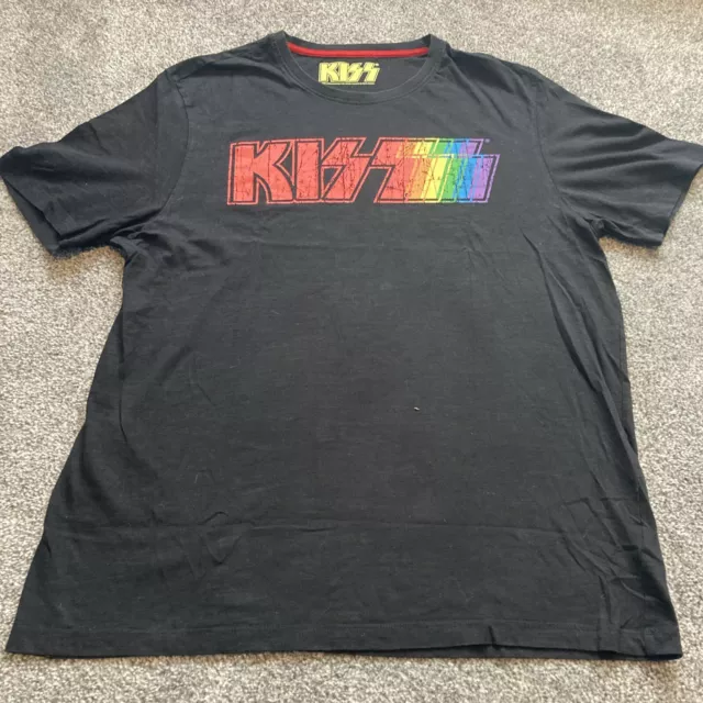 Official Kiss T-Shirt Tee 2021 Uk Size XL Rock N Roll Paul Stanley Retro