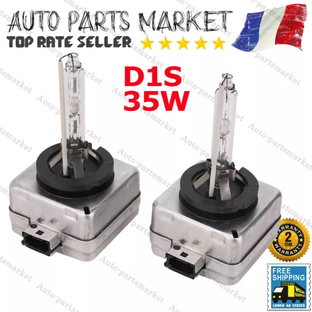 Ampoule D1S HID Xenon Aluminium Phare Voiture 35W 6000k 8000k pour Audi BMW VW
