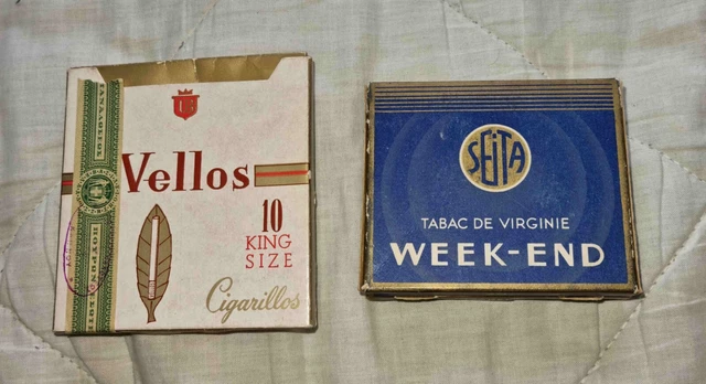 Ancienne boîte à cigarillos | années 1950-1970 | Reinitas Brésil