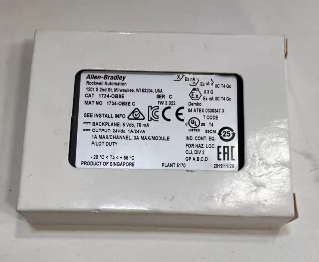 ALLEN-BRADLEY 1734-OB8E SERIES C Digital Output Module NEW IN BOX