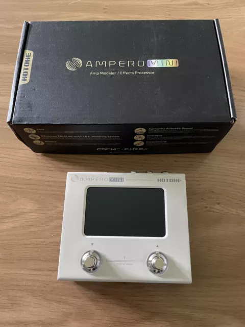 Hotone Ampero Mini Multi-Effects Pedal - Vanilla