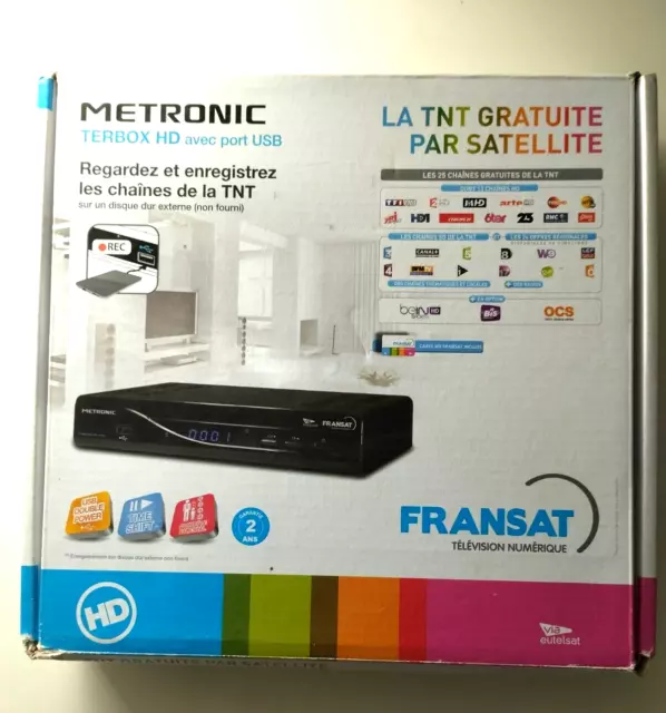 Décodeur satellite terbox HD PVR Ready  TV par FRANSAT